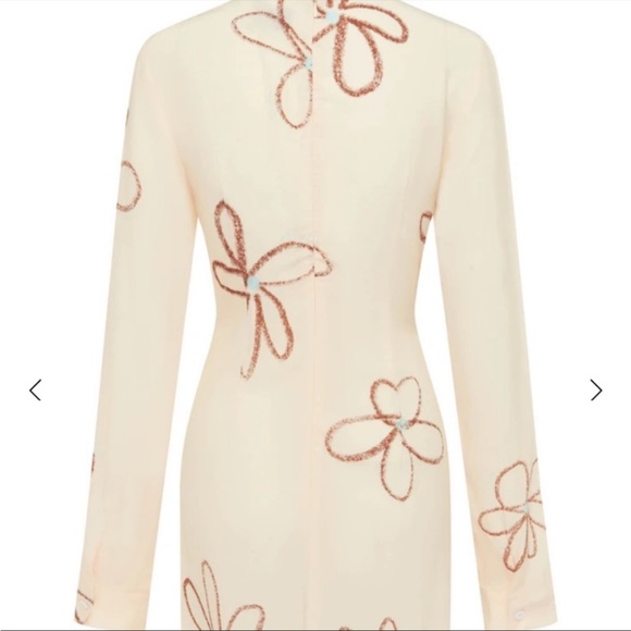 With Jean Hermana Dress | Chalk and Flowers Mini - Picture 3 of 7